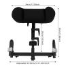 ATAUEFHEY Wheelchair Headrest Neck Support Pillow, Universal Adjustable Headrest for Elderly Wheelchair Accessories 3D Adjustable Height Width Angle with Soft PU Cushion for Neck Pain Relief view 3