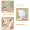 LRXIYODE 2 Pairs Peach Flocked High Heel Shoe Inserts Non-Slip Forefoot Cushions Soft Anti-Friction Pads for Womens Pumps view 3