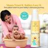 PURE AURA Baby Body Wash, 200 ml (Pack of 2) | Gentle Tear-Free Formula with 12 Ayurvedic Herbs | Natural Hydration | Vegan & Cruelty-Free | Safe for Newborns & Kids view 3