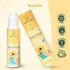 PURE AURA Baby Body Wash, 200 ml (Pack of 2) | Gentle Tear-Free Formula with 12 Ayurvedic Herbs | Natural Hydration | Vegan & Cruelty-Free | Safe for Newborns & Kids view 4