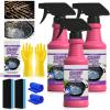 WOPZXXR 120ML/4 oz Fast-Acting Heavy-Duty Grill Degreaser Spray, BBQ Grill Cleaner Spray, Professional Grease Remover for Grill Grates, Ovens, Flat Tops & Vent Hoods, Fast Acting (3Pcs) view 1