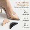Soft Sponge Adjustable Shoe Filler, Toe Cushion Inserts Big Shoe Fillers, Reusable Unisex Shoe Too Big Inserts for High Heel, Casual, Sports, Boots, Size Reducer Make Shoes Fit (Beige-10pcs) view 2