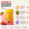 QYGCHUSIN Cutting Drink Mix, Gut Health & Energy Support with Berberine,5-HTP, Yerba Mate & Magnesium, Strawberry Acai Flavor, Vegan, Non-GMO,15 Servings view 2