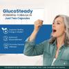 (10 Pack) GlucoSteady Capsules, Official Gluco Steady All Natural Ingredients, Advanced Glucosteady Health & Wellness Vitamin Supplement Pills for Maximum Strength Multivitamin Support (600 Capsules) view 2