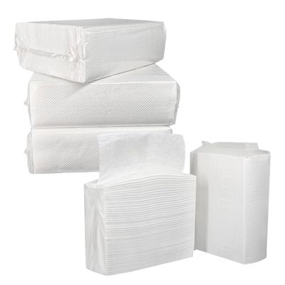 FUOYLOO Paper Towels 120 Sheets 5pcs Water Absorbent Hand Towel Napkins for Bathroom Kitchen Commercial Use