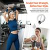 Arm and Shoulder Workout Equipment for Men and Women, , 360 Hand-Crank Forearm Trainer, Shoulders Arm Muscle Training Fitness Equipment, Home Fitness Device for Upper Body Toning (White) view 3