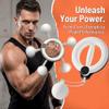 Arm and Shoulder Workout Equipment for Men and Women, , 360 Hand-Crank Forearm Trainer, Shoulders Arm Muscle Training Fitness Equipment, Home Fitness Device for Upper Body Toning (White) view 4