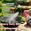 Fast-Acting Heavy-Duty Grill Degreaser Spray, BBQ Grill Cleaner Spray for Outdoor Grills, Safe Heavy Duty Cleaner for Burnt Food & Grease, for Stubborn Splatters, Stove Top, Grill, Drip Pans (2pcs) view 3