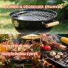 Fast-Acting Heavy-Duty Grill Degreaser Spray, BBQ Grill Cleaner Spray for Outdoor Grills, Safe Heavy Duty Cleaner for Burnt Food & Grease, for Stubborn Splatters, Stove Top, Grill, Drip Pans (2pcs) view 4