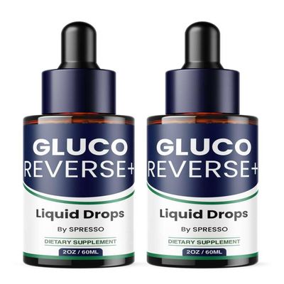 (2 Pack) Gluco Reverse Drops, Official GlucoReverse Liquid Supplement Dropppers with Premium Ingredients, Advanced Formula Support for Overall Health & Wellness Reviews (4oz/120ml)