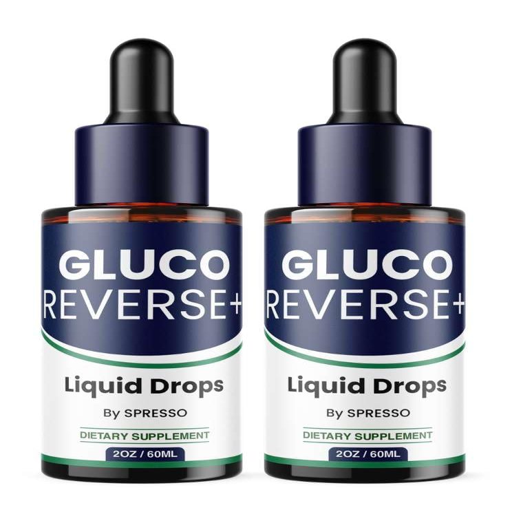 (2 Pack) Gluco Reverse Drops, Official GlucoReverse Liquid Supplement Dropppers with Premium Ingredients, Advanced Formula Support for Overall Health & Wellness Reviews (4oz/120ml)