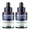 (2 Pack) Gluco Reverse Drops, Official GlucoReverse Liquid Supplement Dropppers with Premium Ingredients, Advanced Formula Support for Overall Health & Wellness Reviews (4oz/120ml) view 1