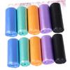 Abaodam Thickened One-time Use Trash Bags Flat Mouth Breakpoint Refuse Bags 10 Rolls 200 Pieces Random Color Portable Kitchen Garbage Liners for Home Waste Disposal view 4