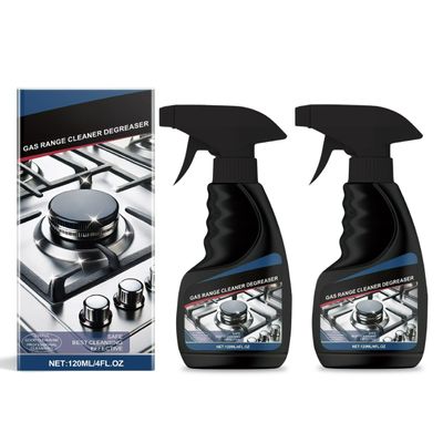 2Packs, Gas Range Stove Cleaner, Heavy Duty Burnt Grease Remover, Special Kitchen Cooktop Degreaser, Multipurpose Household Cleaner, Refresh & Brighten Stove
