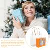 Uonlytech Bridesmaid Box Set with Tote Bag, Ribbon and Card, Small Orange Valentines Day Wedding Packaging Box for Bridesmaids and Wedding view 3