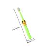 COHEALI 4pcs Bristle Toothbrush Set with Soft Bristles, Animal Cartoon Design, Suitable for Ages 2-10, Mild Teeth Cleaning for view 2