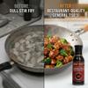Iron Kitchen Sauce Glaze General Tso 15 oz Bottle General Tso Sauce for General Tso Chicken and Fried Rice Sauce Tso Products Chef Brown Sauce Generals Hot Sauce Style with a Random Item 6 Pack view 2