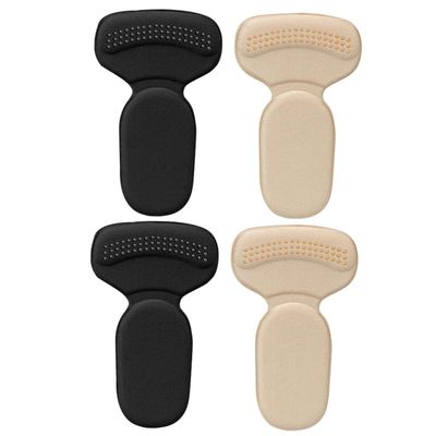 VICASKY Women Heel Grips and High Heel Inserts 2 Pairs Thickened Shoe Pads Cushioned for Blister Prevention and Slip Protection Comfortable Foot Cushions and Pumps
