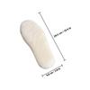 JOYOFREELY Mens Winter Warm Sheepskin Shoe Insoles, Fluffy Fleece Boot Inserts for Cold Weather, Size 43 Warm Insoles for Snow Boots and Work Shoes view 2