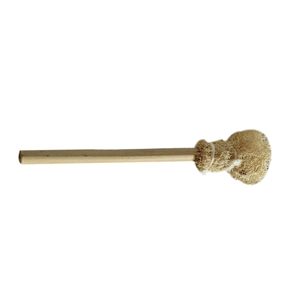 MERRYHAPY Loofah Tea Cup Cleaning Brush Small Kung Fu Teapot Scrubber Kitchen Cleaning Tool for Tea Ware and Pot Washing