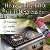Fast-Acting Heavy-Duty Grill Degreaser Spray, Professional Strength Foam Formula, BBQ Grill Cleaner & Degreaser for Grates, Smokers, Removes Burnt-on Food and Smoky Stains, for All Surfaces (2pc) view 2