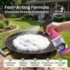 Fast-Acting Heavy-Duty Grill Degreaser Spray, Professional Strength Foam Formula, BBQ Grill Cleaner & Degreaser for Grates, Smokers, Removes Burnt-on Food and Smoky Stains, for All Surfaces (2pc) view 3