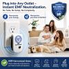Whole House EMF Protection Neutralizer - EMF Blocker for Home & Office - Plug-in Electromagnetic Field Shielding & Harmonic Resonance Harmonizer - Covers up to 3000 Sq Ft - Travel Read (Medium) view 2