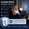 Whole House EMF Protection Neutralizer - EMF Blocker for Home & Office - Plug-in Electromagnetic Field Shielding & Harmonic Resonance Harmonizer - Covers up to 3000 Sq Ft - Travel Read (Medium) view 4