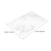 HAPINARY 2pcs Large Full Page Magnifier Sheets 3X 30x21cm Fresnel Lens for Reading Books Newspapers Documents, Portable Magnifying Lens for Seniors and Low Vision Use at Home Office School view 2