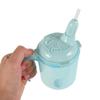 IMUSINICE Elderly Care Straw Cups 2pcs 300ml Non-spill Nursing Cups with Handles and Lids for Disabled Adults Liquid Food Feeding and Bedridden Patients view 4