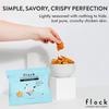Flock Keto Chicken Skin Chips Sampler Bundle 4 Flavors, Low Carb, High Protein, Gluten-Free Chicken Crisps, Keto Snack, Low Carb Chips, Protein Crackers, Diet Snacks, 8-Pack (1oz) view 3