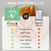 Flock Keto Chicken Skin Chips Sampler Bundle 4 Flavors, Low Carb, High Protein, Gluten-Free Chicken Crisps, Keto Snack, Low Carb Chips, Protein Crackers, Diet Snacks, 8-Pack (1oz) view 4
