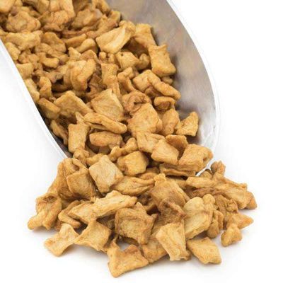 Organic Apple Dices Natural Unsulphured - No Sulphur Dioxide Light Brown - Vegan Non-GMO - Baking Trail Mix (5 LB)