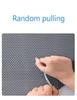 Non-Slip PVC Open-Weave Mat for Kitchen, Bathroom, Shower, Outdoor Waterproof Drainage Mat for Floor, Commercial Use(Gray,0.5x200x100centimeter) view 4