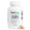 ClearDose Ox Bile Complex Post-Gallbladder Digestive & Fat Digestion Support with Artichoke Extract, DigeZyme & Liver Support 60 Capsules view 1