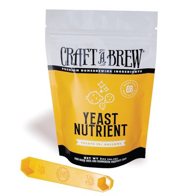 Craft A Brew Yeast Nutrient for Wine Making & Beer Brewing | 8 oz