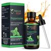 Peppermint Essential Oil - Pure Aromatherapy Oil for Diffusers, Hair Growth, Skin, Scalp Care, Massage | Refreshing Hair Oil for Women & Men | Essential Oil for Diffuser | 4 Fl Oz (118 mL) view 1