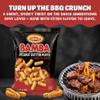 Osem Bamba BBQ Flavored Peanut Puffs - Savory BBQ Snack with Crunch, Vegan Puffed Protein Snack, Oven Baked, Kosher, No Added Sugar, Savory Seasoning - 24 pack 1oz Bags view 2