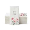 Altoona Design Happy Mothers Day Linen-Feel Guest Towels - Printed Airlaid Disposable Hand Towels, Soft & Elegant, 32 Pack view 1