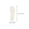 Mikinona Wool Felt Winter Insoles 5 Pairs Cold-Proof Breathable Warm Shoe Inserts Unisex Adult Cuttable Sweat-Absorbent Odor-Resistant Footwear Pads for Boots and Shoes view 2