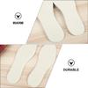 Mikinona Wool Felt Winter Insoles 5 Pairs Cold-Proof Breathable Warm Shoe Inserts Unisex Adult Cuttable Sweat-Absorbent Odor-Resistant Footwear Pads for Boots and Shoes view 3
