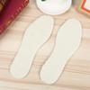 Mikinona Wool Felt Winter Insoles 5 Pairs Cold-Proof Breathable Warm Shoe Inserts Unisex Adult Cuttable Sweat-Absorbent Odor-Resistant Footwear Pads for Boots and Shoes view 4