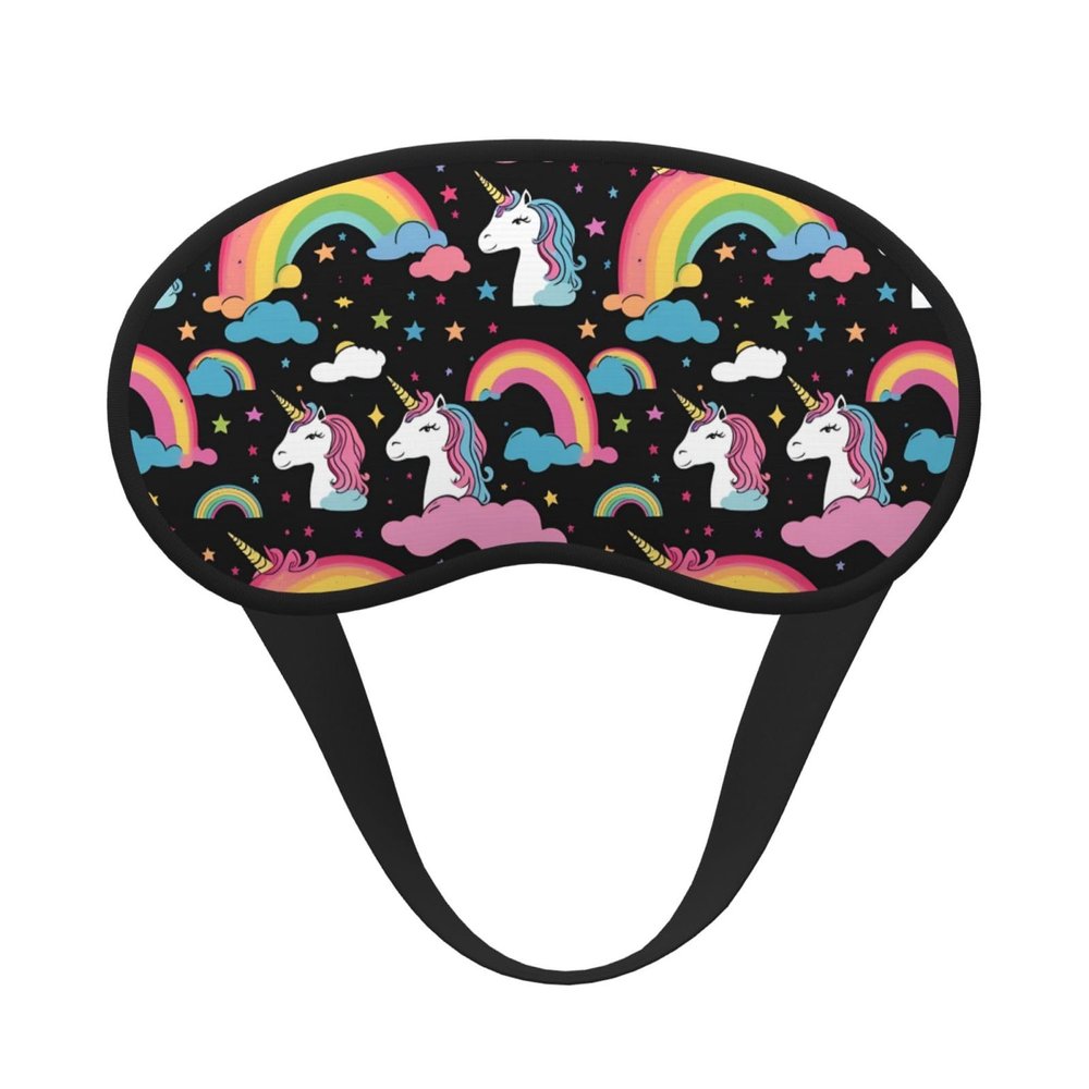 Unicorn Accessories Sleep Mask 100% Light Blocking Eye Mask for Sleeping, Sleep Mask for Unisex for Travel/Nap