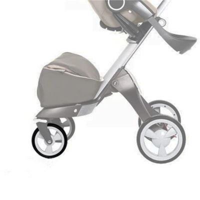 Stroller Wheel Tire Compatible with Stokke Xplory V2/3/4/5/6/X Front Wheel Tyre PU Tubeless DIY Baby Buggy Replace Accessories