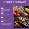 Fast-Acting Heavy-Duty Grill Degreaser Spray, BBQ Cleaner for Outdoor Grills & Smokers, Safe for Burnt Food & Grease, Heavy Duty Cleaner for Stove Top, Drip Pans & Stubborn Splatters (3pcs) view 2