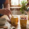 Gabriel & Daniel Cereal Cream Of Corn 2 Pack 1.4 OZ Each Breakfast Cereal and Food Portion Protein Style Breakfast Meal Oats and Oatmeal Instant Alternative 6 pack with a Random Item view 3