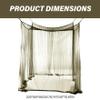 Mosquitoes Net for Camping 78.74x70.87x70.87in Portable Lightweight Bug Net for Bed Breathable Summer Camping Accessories Mosquitoes Netting for Patio Tent view 4