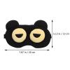 Anneome Funny Sleeping Eye Mask Blackout Eye Cover Breathable Half-Eye Shade for Home Use Comfortable Sleep view 2