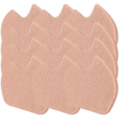 IMIKEYA Reusable Forefoot Pads 6 Pairs Thickened Breathable Metatarsal Cushion Inserts with Wool Felt for High Heels Front Foot Support and Relief