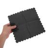 Abaodam Black Scalloped Edge Disposable Napkins 100pcs, Black Paper Table Napkins for Wedding Party, Shower, and Event Party Supplies view 4